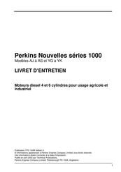 Perkins 1000 Serie Livret D'entretien