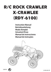 Carson R/C ROCK CRAWLER X-CRAWLEE Mode D'emploi