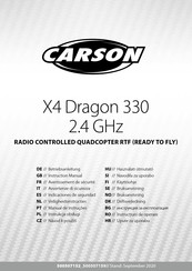 Carson X4 Dragon 330 2.4 GHz Manuel D'instructions