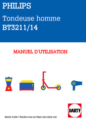 Philips BT3216 Manuel D'utilisation