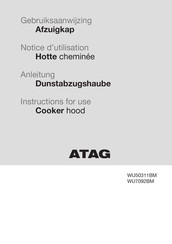 Atag WU7092BM Notice D'utilisation