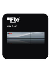 FTE Maximal MAX S200 Guide D'installation Rapide