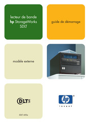 HP SDLT 600e Guide De Démarrage