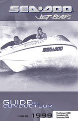 BOMBARDIER sea-doo Challenger 1800 1999 Guide Du Conducteur