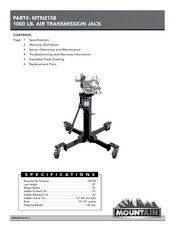 Mountain MTN2158 Manuel D'opération Et D'entretien