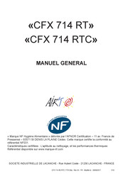 AIR'T CFX 714 RT Manuel D'installation
