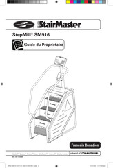 Stairmaster StepMill SM916 Guide Du Propriétaire