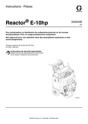 Graco Reactor E-10hp Manuel D'instructions