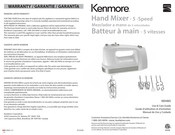 Kenmore KKHM5 Guide D'utilisation Et D'entretien