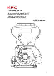 KPC KB200B Manuel D'instructions