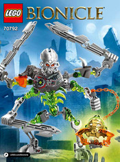 LEGO BIONICLE 70792 Mode D'emploi