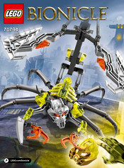 LEGO BIONICLE 70794 Mode D'emploi