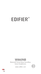 EDIFIER W860NB Mode D'emploi