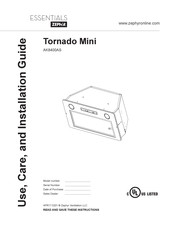 Zephyr Essentials Tornado Mini Guide D'utilisation, D'entretien Et D'installation