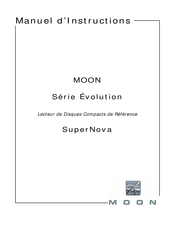 Simaudio MOON SuperNova Evolution Manuel D'instructions