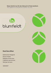 Blumfeldt 10034207 Mode D'emploi