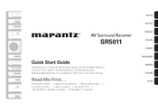 Marantz SR5011 Guide De Démarrage Rapide
