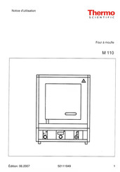 Thermo Scientific M 110 Notice D'utilisation