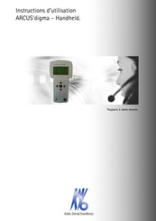 KaVo Dental ARCUS digma Handheld Instructions D'utilisation