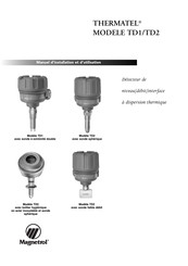 Magnetrol THERMATEL TD2 Manuel D'installation Et D'utilisation