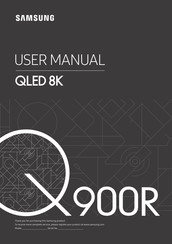 Samsung Q900R Manuel De L'utilisateur
