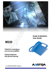Aastra M320 Guide D'utilisation