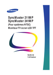 Samsung SyncMaster 241MP Guide De L'utilisateur