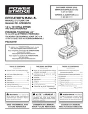 Power Stroke PSL0DD181 Manuel D'utilisation