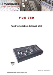 Ramiaudio PJO 750 Manuel Utilisateur