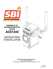 SBI AC01343 Instructions D'installation