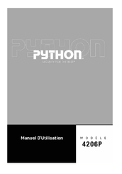 Python 4206P Guide De L'utilisateur