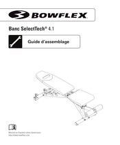 Bowflex Banc SelectTech 4.1 Guide D'assemblage