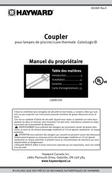 Hayward ColorLogic Coupler Manuel Du Propriétaire