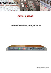Ramiaudio SEL 110-2 Manuel Utilisateur