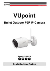 RISCO Group VUpoint RVCM52W Guide D'installation
