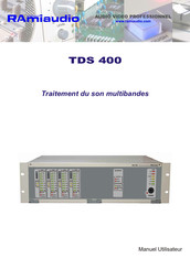 Ramiaudio TDS 400 Manuel Utilisateur