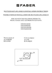 Faber STRTIS48WHNB Instructions D'installation