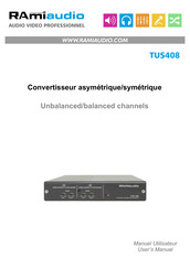 Ramiaudio TUS408 Manuel Utilisateur