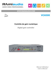 Ramiaudio VCA500 Manuel Utilisateur