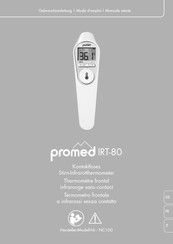 ProMed IRT-80 Mode D'emploi