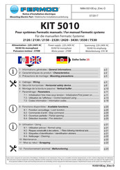 FERMOD KIT 5010 Mode D'emploi