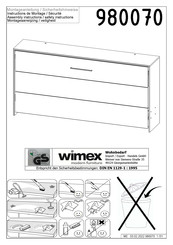 wimex 980070 Instructions De Montage