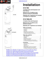 Bradley S19-788H Manuel D'installation