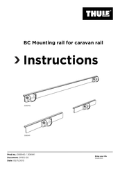 Thule 306940 Instructions
