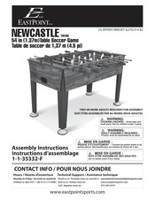 EastPoint NEWCASTLE 1-1-35332-F Instructions D'assemblage