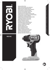 Ryobi RID18C Traduction Des Instructions Originales