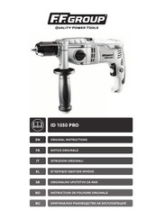 F.F. Group ID 1050 PRO Notice Originale