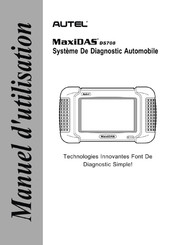 Autel MaxiDAS DS708 Manuel D'utilisation