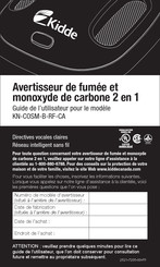 Kidde KN-COSM-B-RF-CA Guide De L'utilisateur