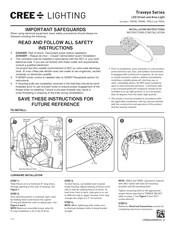 CREE LIGHTING Traveyo Serie Instructions D'installation